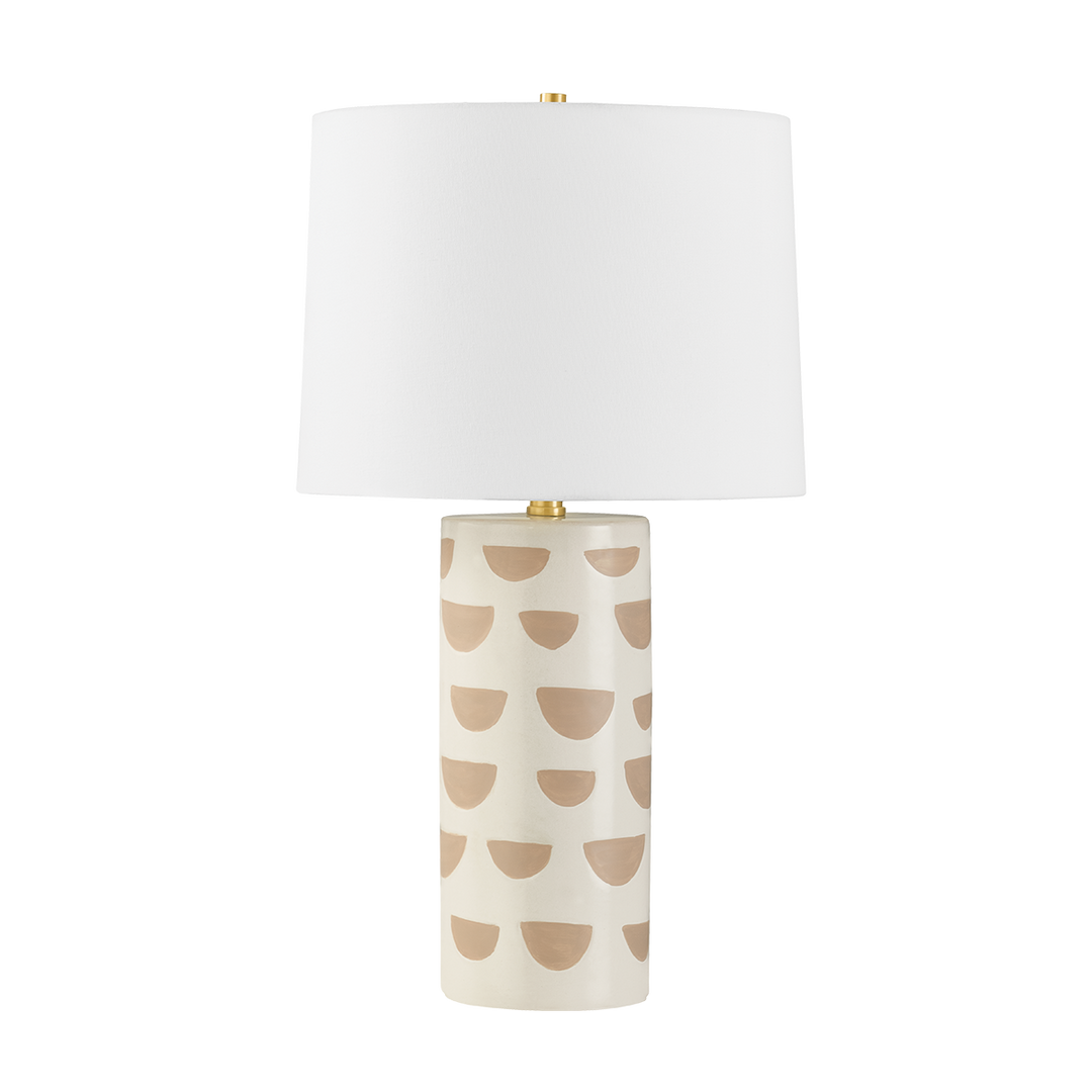 Minnie 1 Light Table lamp-Mitzi-HVL-HL714201A-AGB/CWO-Table Lamps-1-France and Son