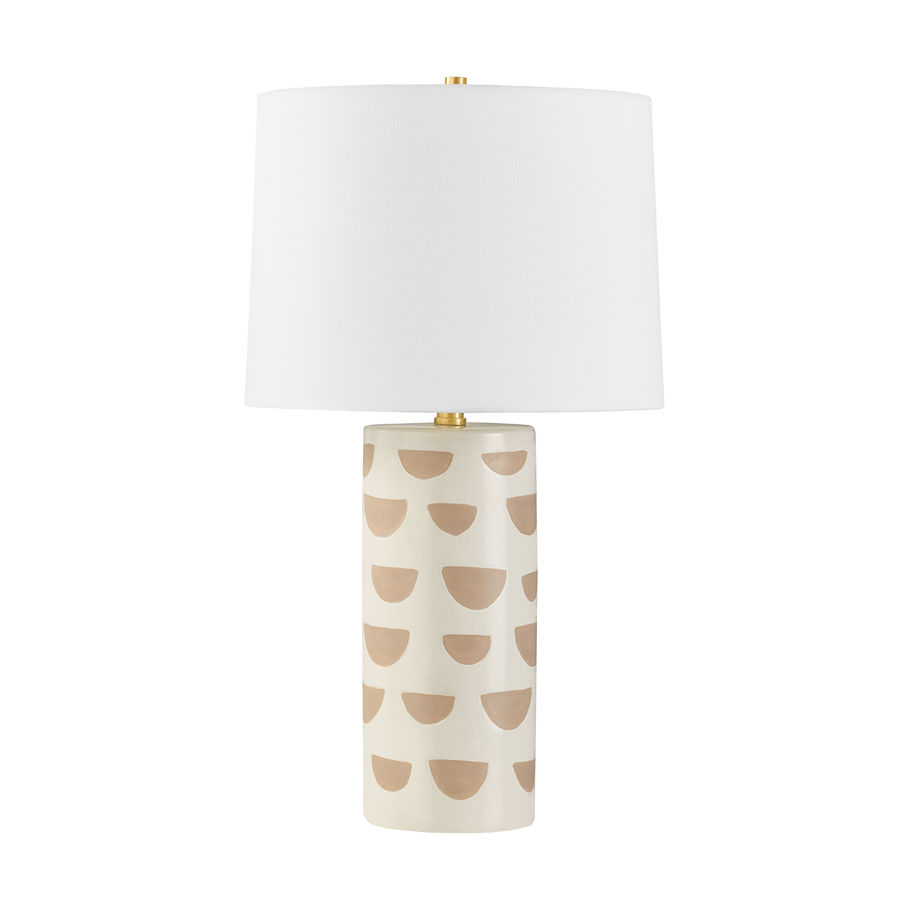 Minnie 1 Light Table lamp-Mitzi-HVL-HL714201A-AGB/CWO-Table Lamps-1-France and Son