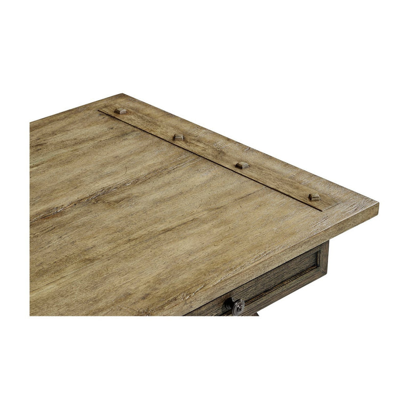 Casual Rectangular Coffee Table-Jonathan Charles-JCHARLES-491085-CFW-Coffee TablesCountry Walnut-9-France and Son