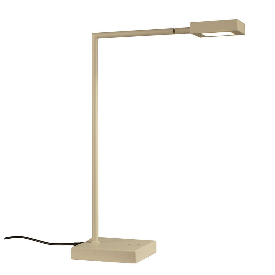 Square Table Lamp - White-Seed Design-SEED-SLD-981DRTE-WH-Table Lamps-1-France and Son