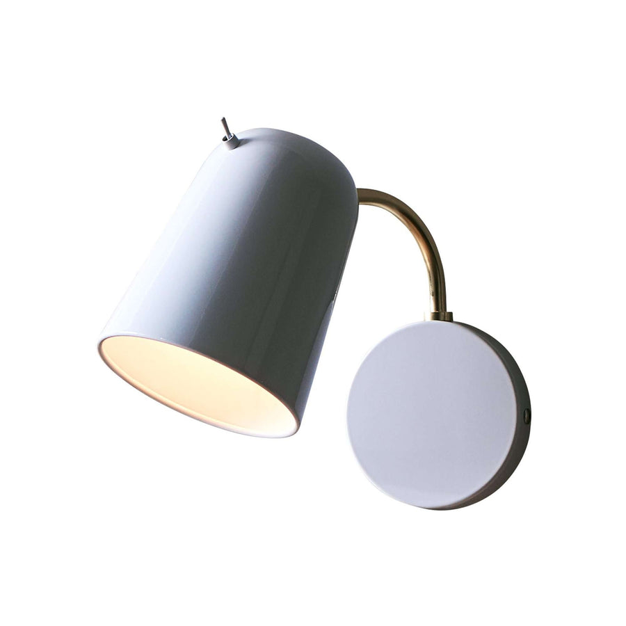 Dobi Wall Lamp-Seed Design-SEED-SQ-2181W-WH-Wall LightingWhite-1-France and Son