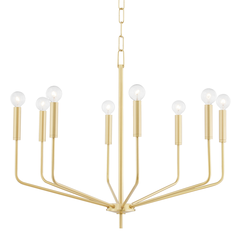 Bailey Light Chandelier-Mitzi-HVL-H516808-AGB-ChandeliersAged Brass-1-France and Son