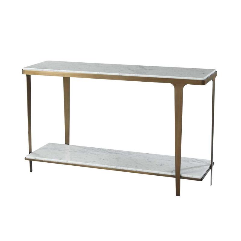 Cordell Console Table (Marble)-Theodore Alexander-THEO-5312-023-Console Tables-1-France and Son