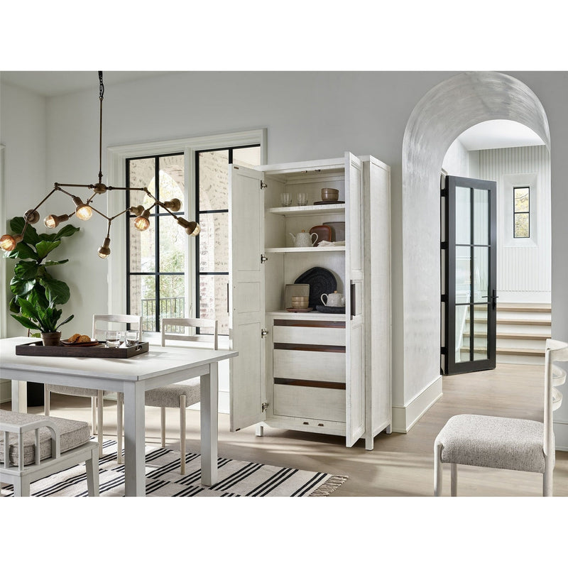 Morgan Utility Cabinet-Universal Furniture-UNIV-U011A674-Bookcases & CabinetsWhite-4-France and Son