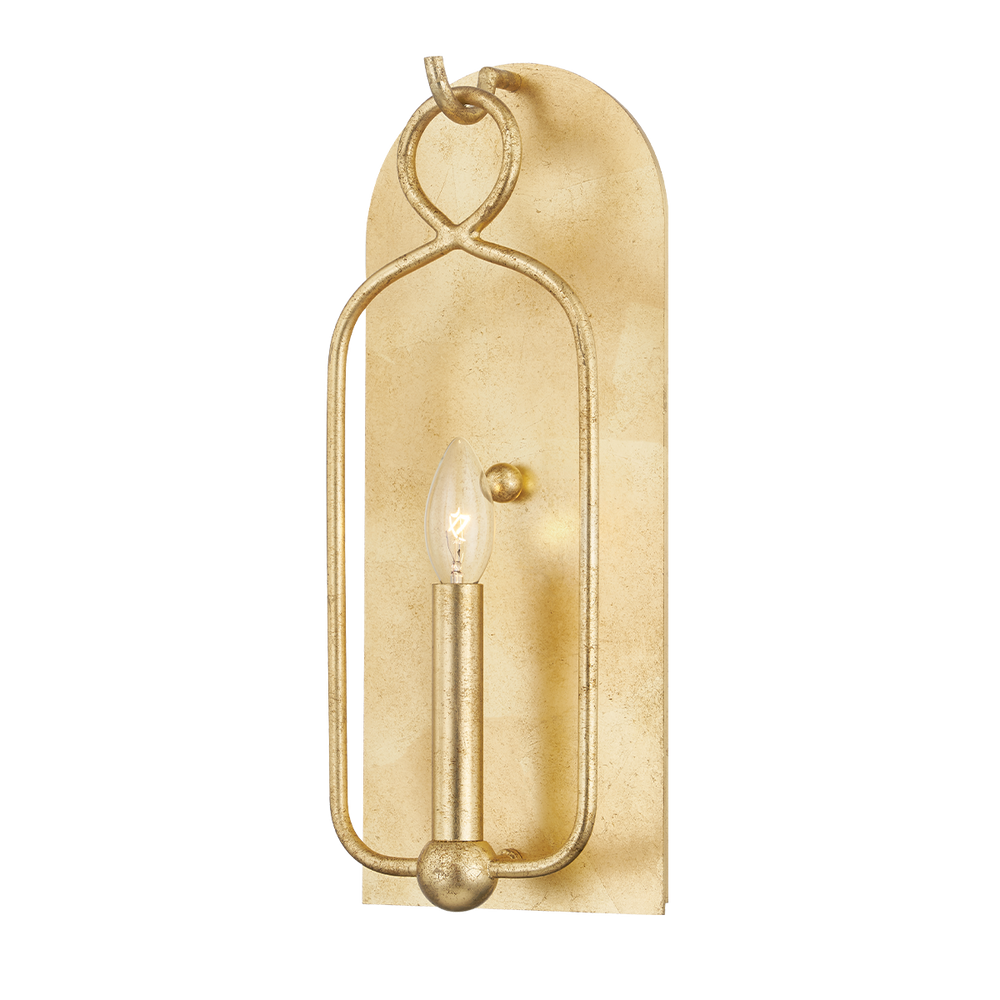 Mallory 1 Light Wall Sconce-Mitzi-HVL-H512101-GL-Outdoor Wall SconcesGold Leaf-2-France and Son