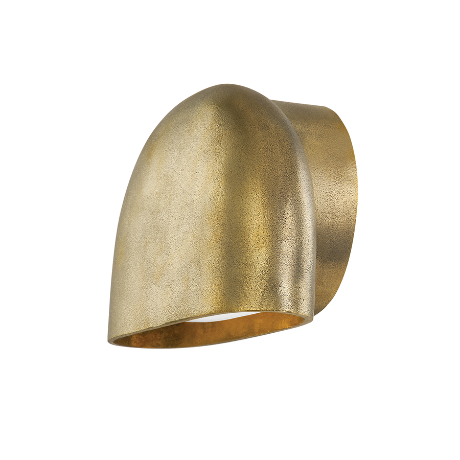 Digs LED Wall Scone-Hudson Valley-HVL-1505-AGB-Wall LightingAged Brass-1-France and Son