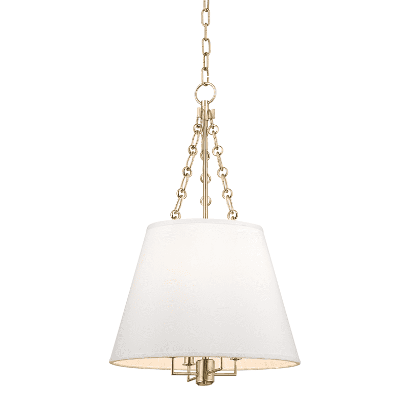 Burdett 4 Light Pendant-Hudson Valley-HVL-6415-AGB-PendantsAged Brass-1-France and Son