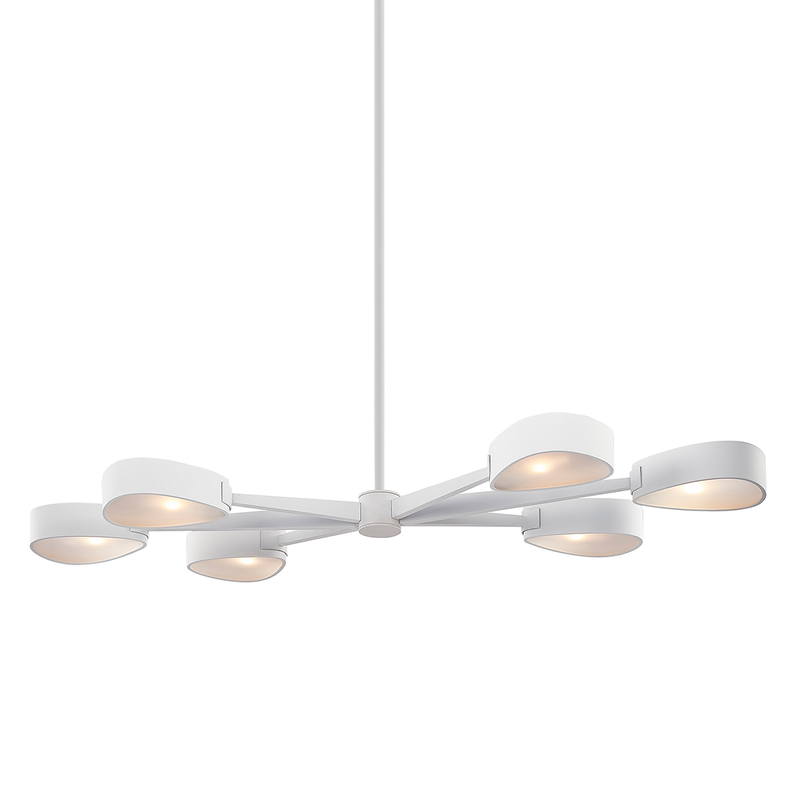 Allisio Chandelier-Troy Lighting-TROY-F7346-Chandeliers6 Lights-White-8-France and Son