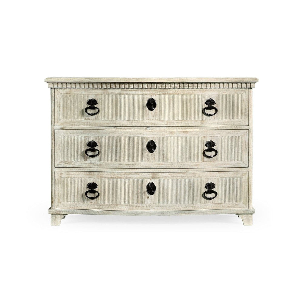 Bywater Washed Acacia Commode-Jonathan Charles-JCHARLES-530068-WAA-Dressers-2-France and Son