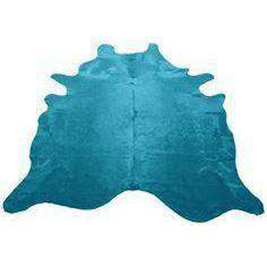 Turquoise Dyed Cowhide_2