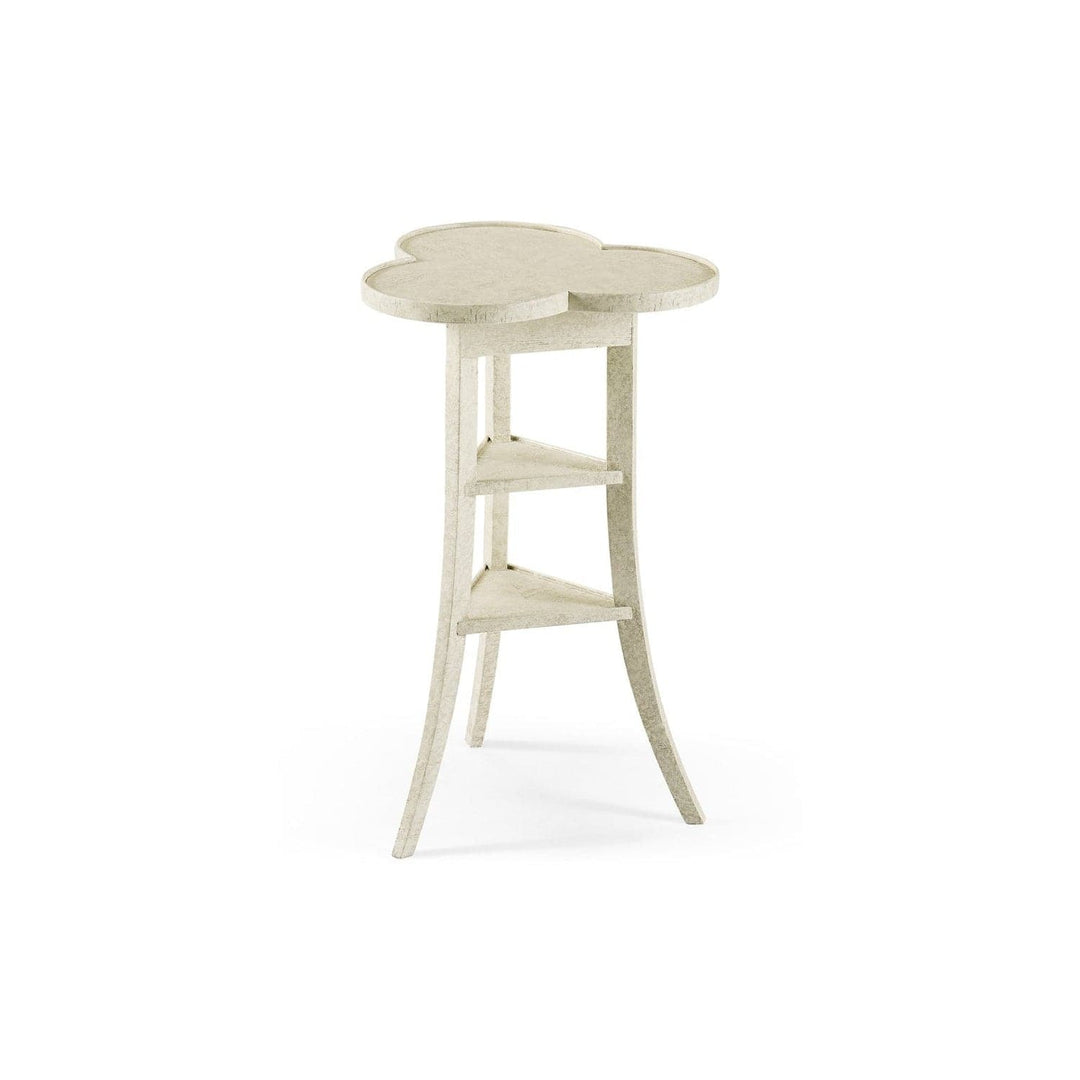 Trefoil Side Table-Jonathan Charles-JCHARLES-491037-DTW-Side TablesWhitewash Driftwood-14-France and Son