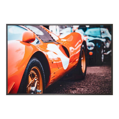 Vintage Ferrari - 72" x 48" - Charcoal Frame-Sunpan-SUNPAN-A0253-Wall Art-1-France and Son