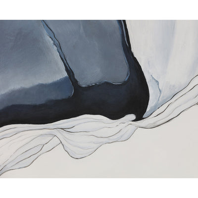 Glacial Rock - 48" x 72" - Black Floater Frame-Sunpan-SUNPAN-A0281-Wall Art-3-France and Son