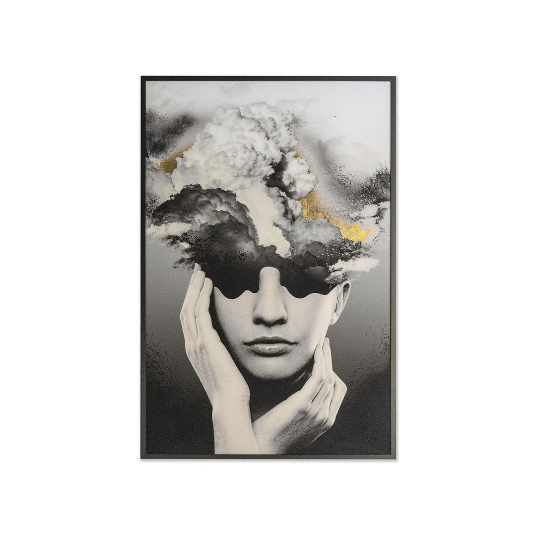 Beautiful Mind - 40" X 60" - Black Frame-Sunpan-SUNPAN-A0357-Wall Art-1-France and Son