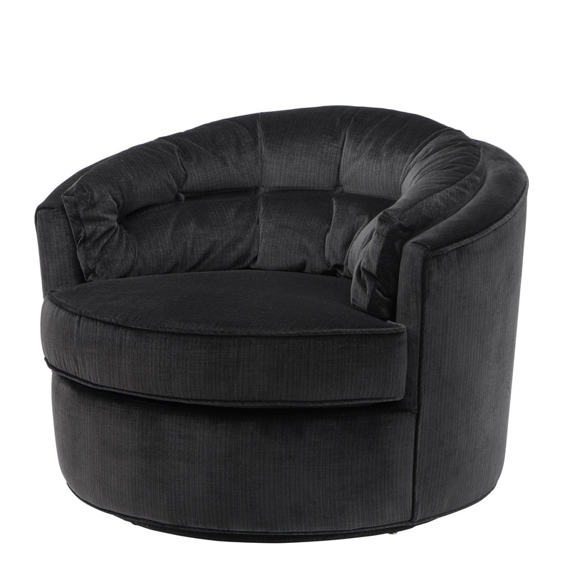 Chair Recla-Eichholtz-EICHHOLTZ-A110308-Lounge ChairsBolard Black-6-France and Son