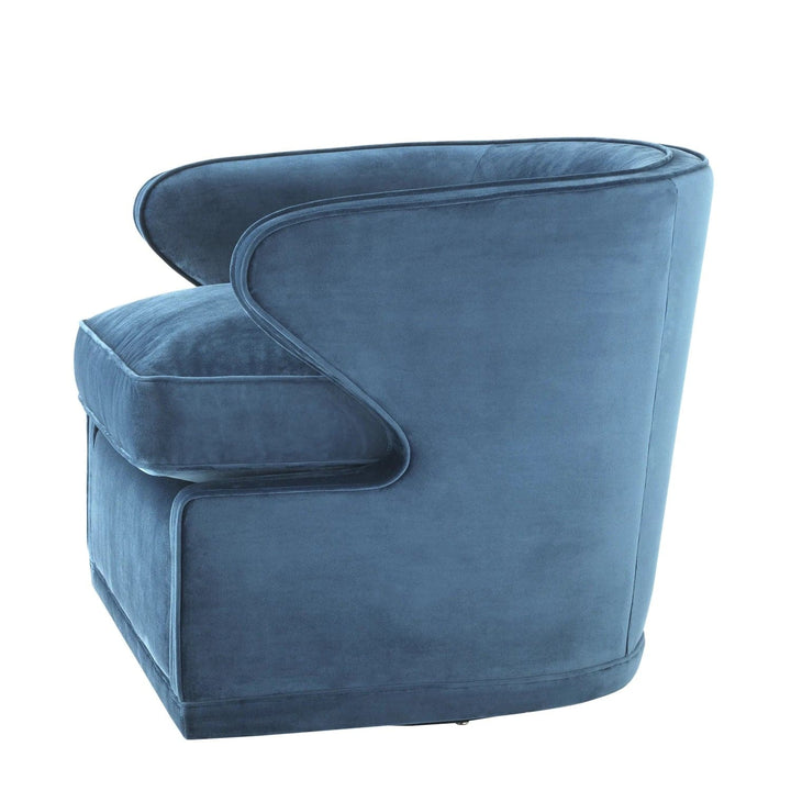 Swivel Chair Dorset-Eichholtz-EICHHOLTZ-A111503-Lounge ChairsGranite Grey-5-France and Son