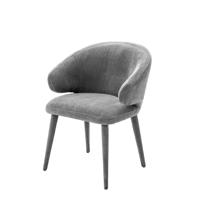 Dining Chair Cardinale-Eichholtz-EICHHOLTZ-A112066-Dining ChairsClarck Grey-6-France and Son