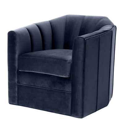 Swivel Chair Delancey-Eichholtz-EICHHOLTZ-A112511-Lounge Chairs-1-France and Son