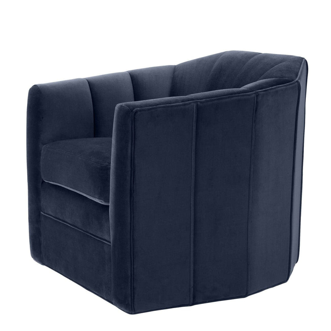 Swivel Chair Delancey-Eichholtz-EICHHOLTZ-A112511-Lounge Chairs-4-France and Son