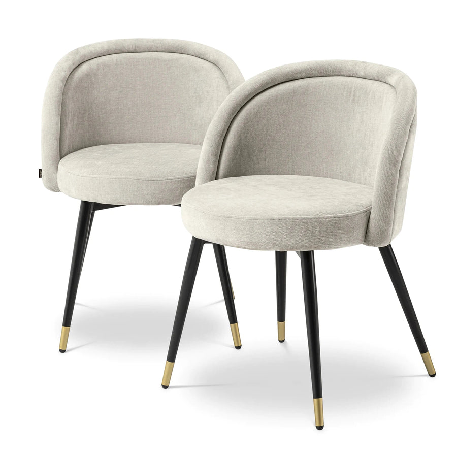 Dining Chair Chloé Set Of 2-Eichholtz-EICHHOLTZ-A114859-Dining ChairsSand-1-France and Son
