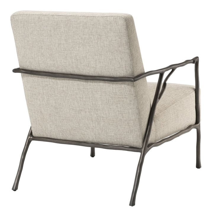 Chair Antico - Medium Bronze Finish-Eichholtz-EICHHOLTZ-A114908-Lounge ChairsLoki Natural-4-France and Son
