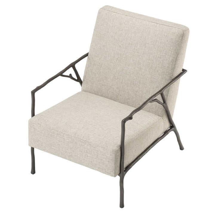 Chair Antico - Medium Bronze Finish-Eichholtz-EICHHOLTZ-A114908-Lounge ChairsLoki Natural-5-France and Son
