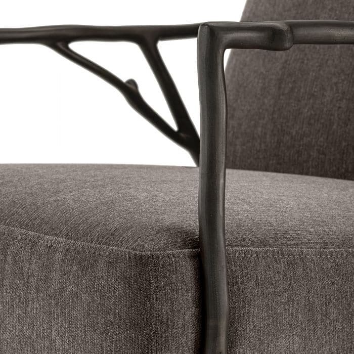 Chair Antico - Medium Bronze Finish-Eichholtz-EICHHOLTZ-A114908-Lounge ChairsLoki Natural-9-France and Son