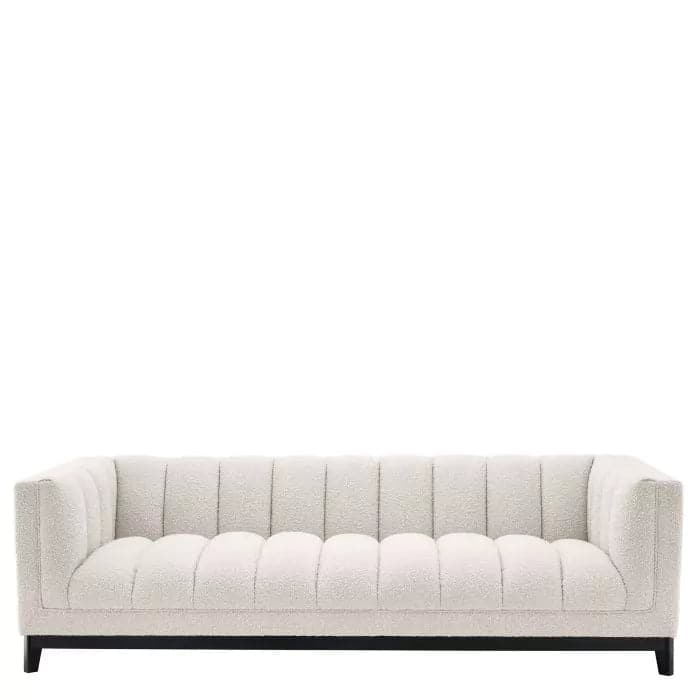 Sofa Ditmar - Bouclé Cream-Eichholtz-EICHHOLTZ-A115527-SofasLarge-5-France and Son