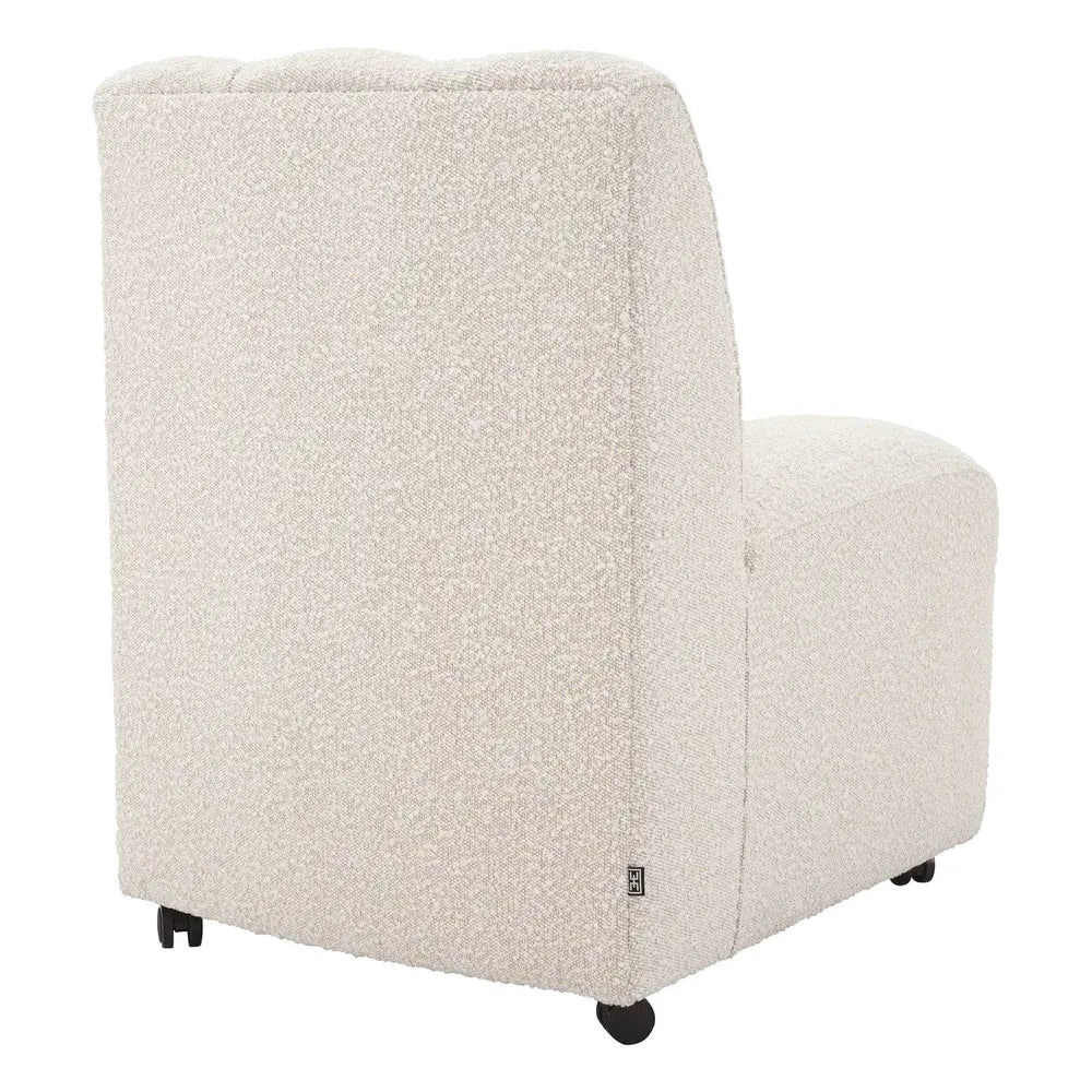 Dining Chair Kelly-Eichholtz-EICHHOLTZ-A115428-Dining ChairsBouclé cream-3-France and Son