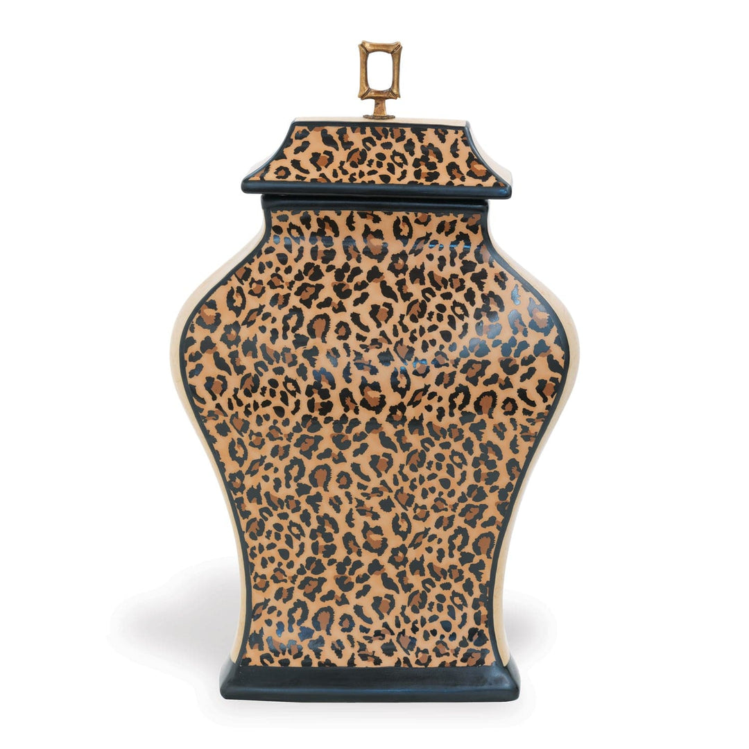 Leopard Jar-Port 68-PORT-ACAS-296-02-Decorative Objects-1-France and Son