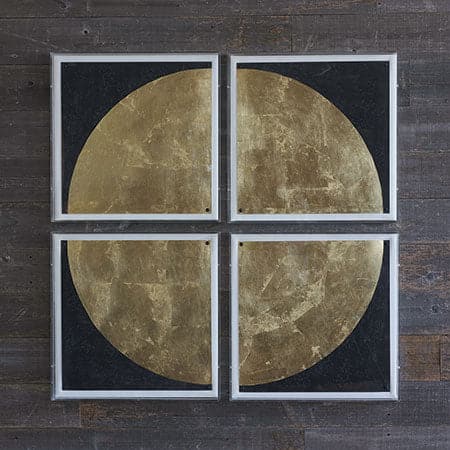 Gold Moon Artwork (Set of 4)-Port 68-PORT-ACJM-312-55-Wall Decor-1-France and Son