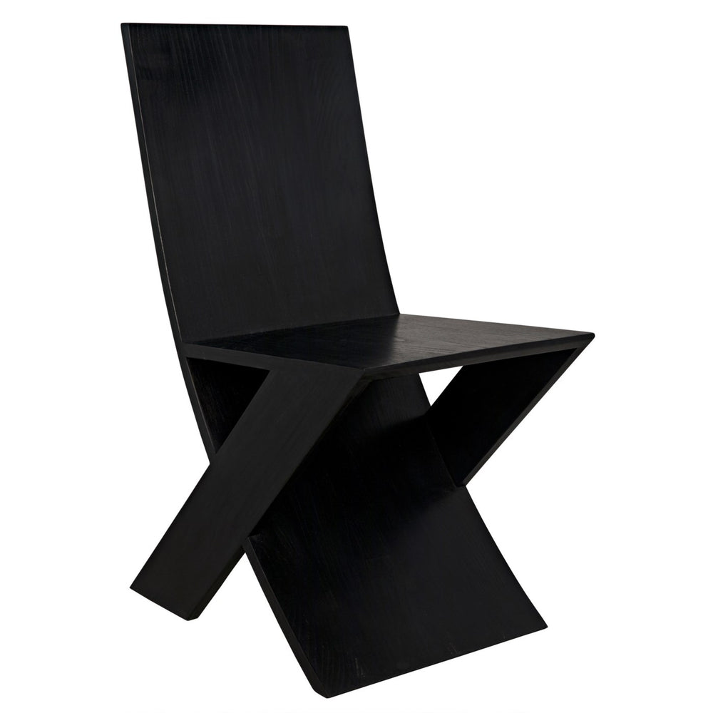 Tech Chair-Noir-NOIR-AE-08CHB-Dining Chairs-1-France and Son