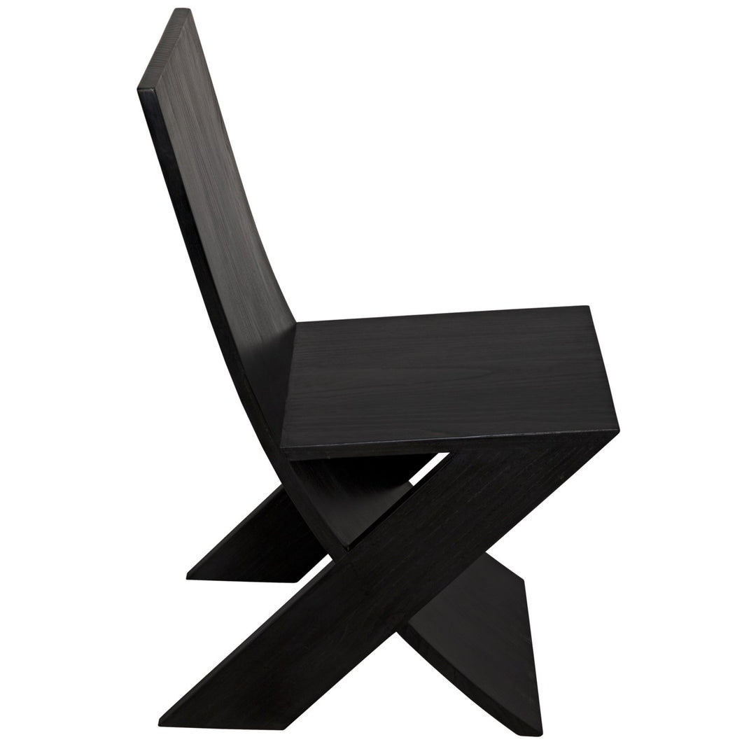 Tech Chair-Noir-NOIR-AE-08CHB-Dining Chairs-4-France and Son