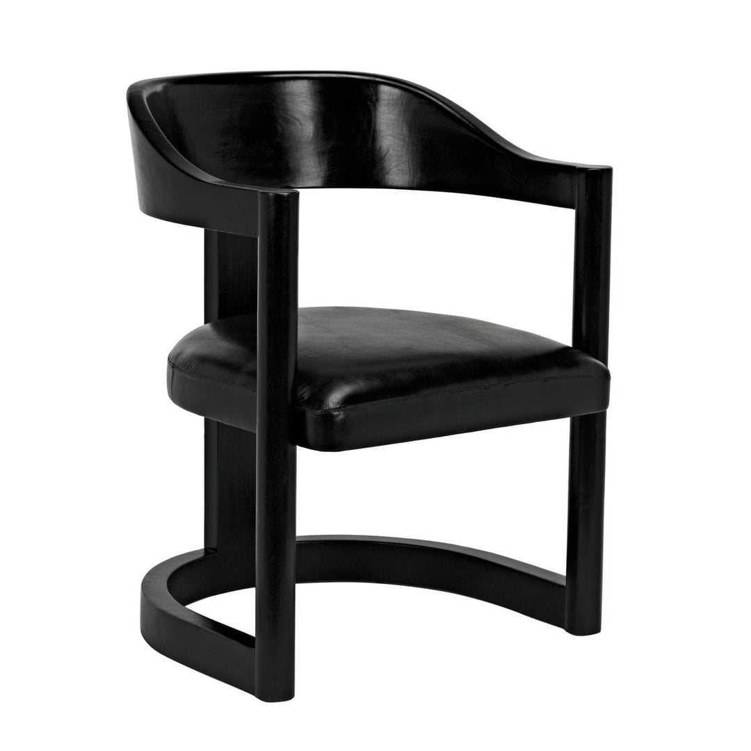 McCormick Chair - Charcoal Black-Noir-NOIR-AE-211CHB-Dining Chairs-1-France and Son