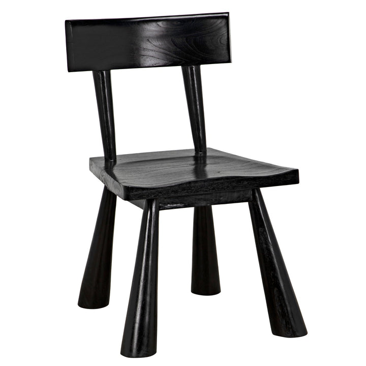 Gilbert Chair-Noir-NOIR-AE-213CHB-Dining Chairs-1-France and Son