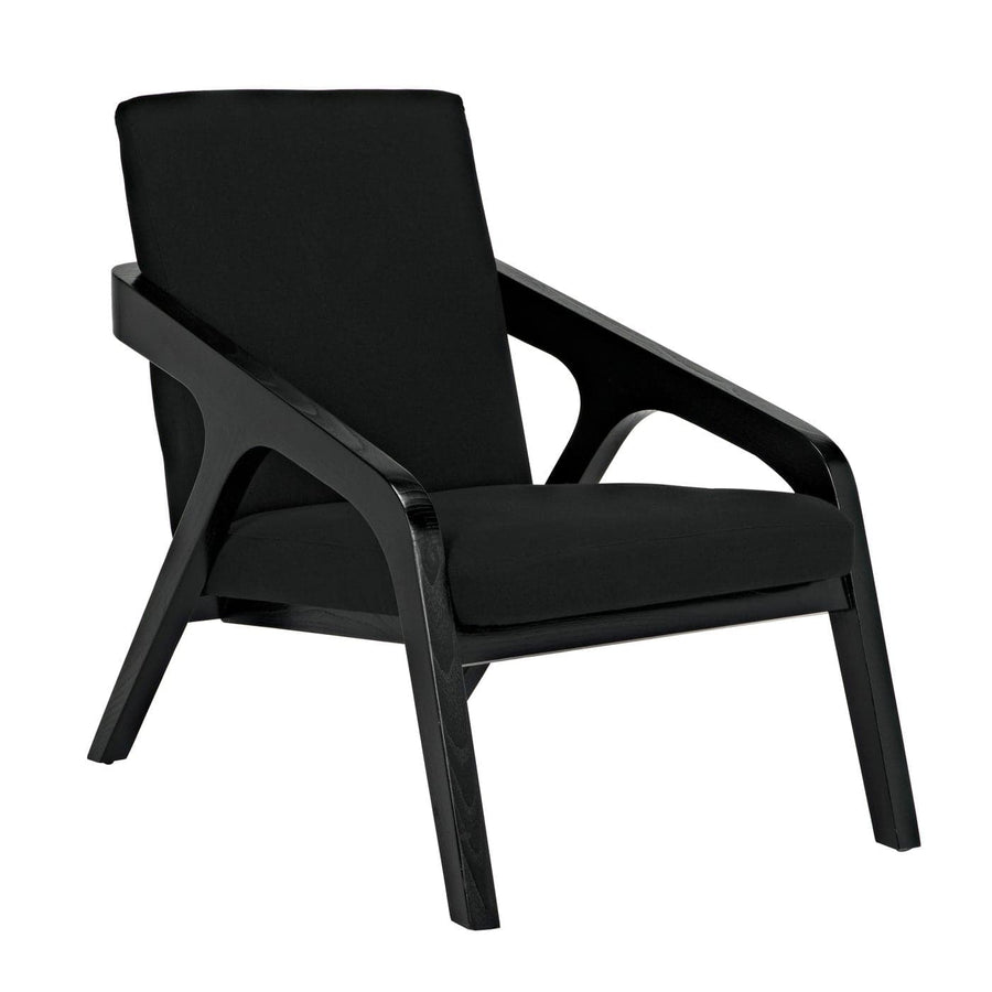 Lamar Chair - Charcoal Black-Noir-NOIR-AE-216CHB-Lounge Chairs-1-France and Son