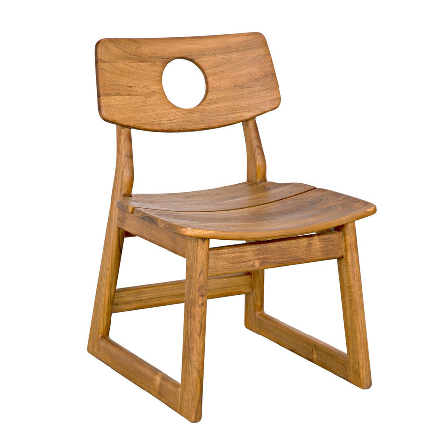 Buraco Chair - Teak-Noir-NOIR-AE-221T-Dining Chairs-1-France and Son