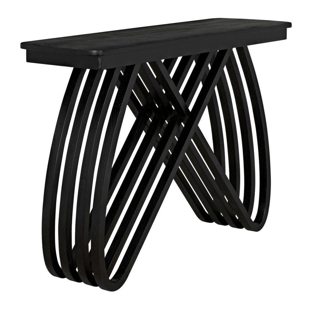 Infinity Console by Noir Console Tables NOIR-AE-250CHB – France & Son
