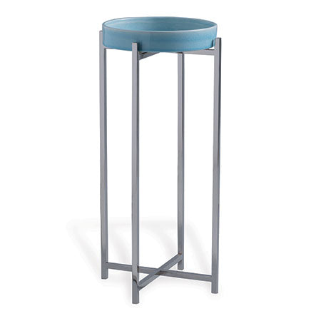 Jody Navy Accent Table-Port 68-PORT-AFDS-384-02-Side TablesSky-2-France and Son