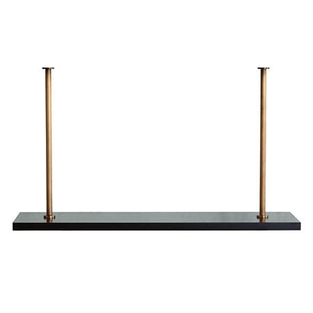 Marais Additional Shelf - 36" Kit-Port 68-PORT-AFGS-313-06-Wall DecorBlack/brass-1-France and Son