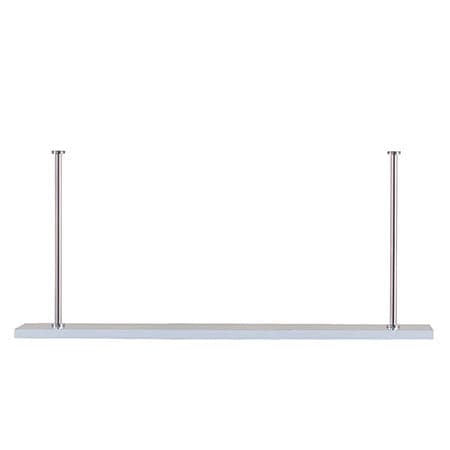 Marais Additional Shelf - 48” Kit-Port 68-PORT-AFGS-313-12-Wall DecorWhite / Nickel-1-France and Son