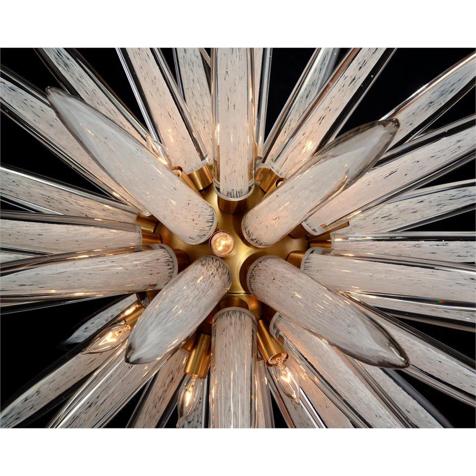 Handblown Glass Sphere Pendant-John Richard-JR-AJC-9132-Pendants16-Light-5-France and Son