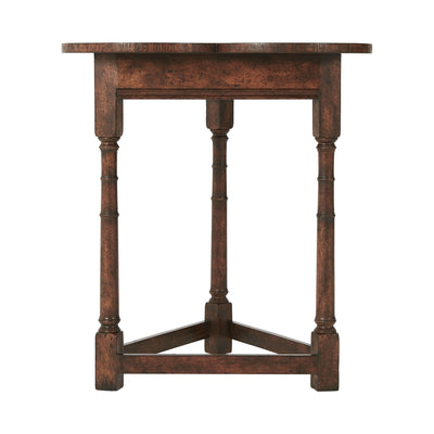 Oak Clover Accent Table-Theodore Alexander-THEO-AL50161-Side Tables-3-France and Son