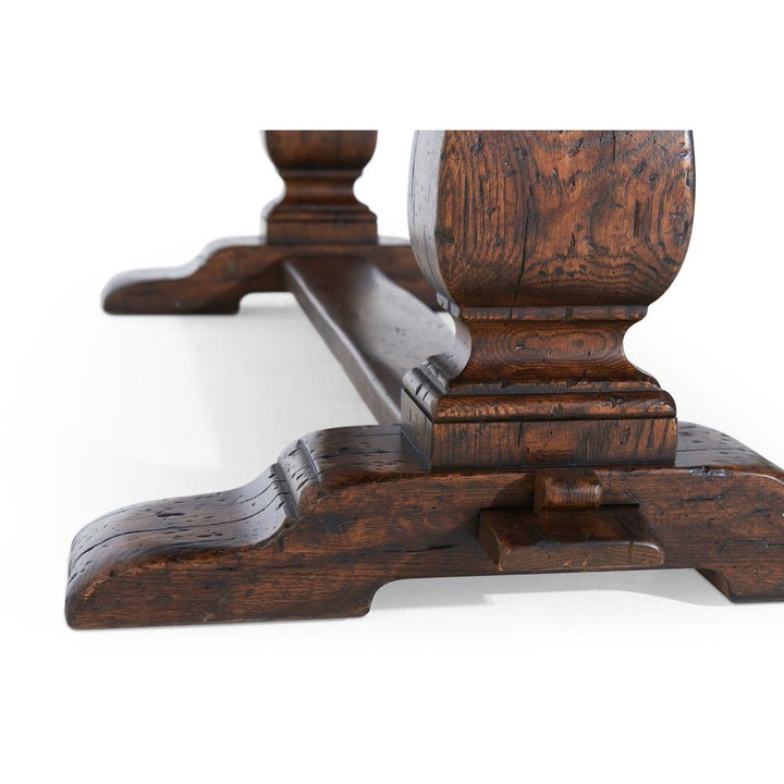 Victory Oak Refectory Dining Table-Theodore Alexander-THEO-AL54036-5-France and Son