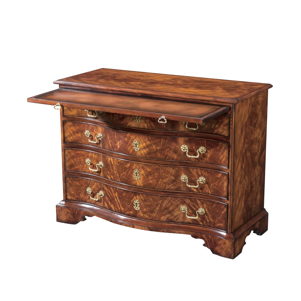 The India Silk Serpentine Chest-Theodore Alexander-THEO-AL60009-Dressers-2-France and Son