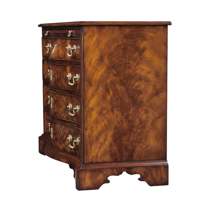 The India Silk Serpentine Chest-Theodore Alexander-THEO-AL60009-Dressers-4-France and Son