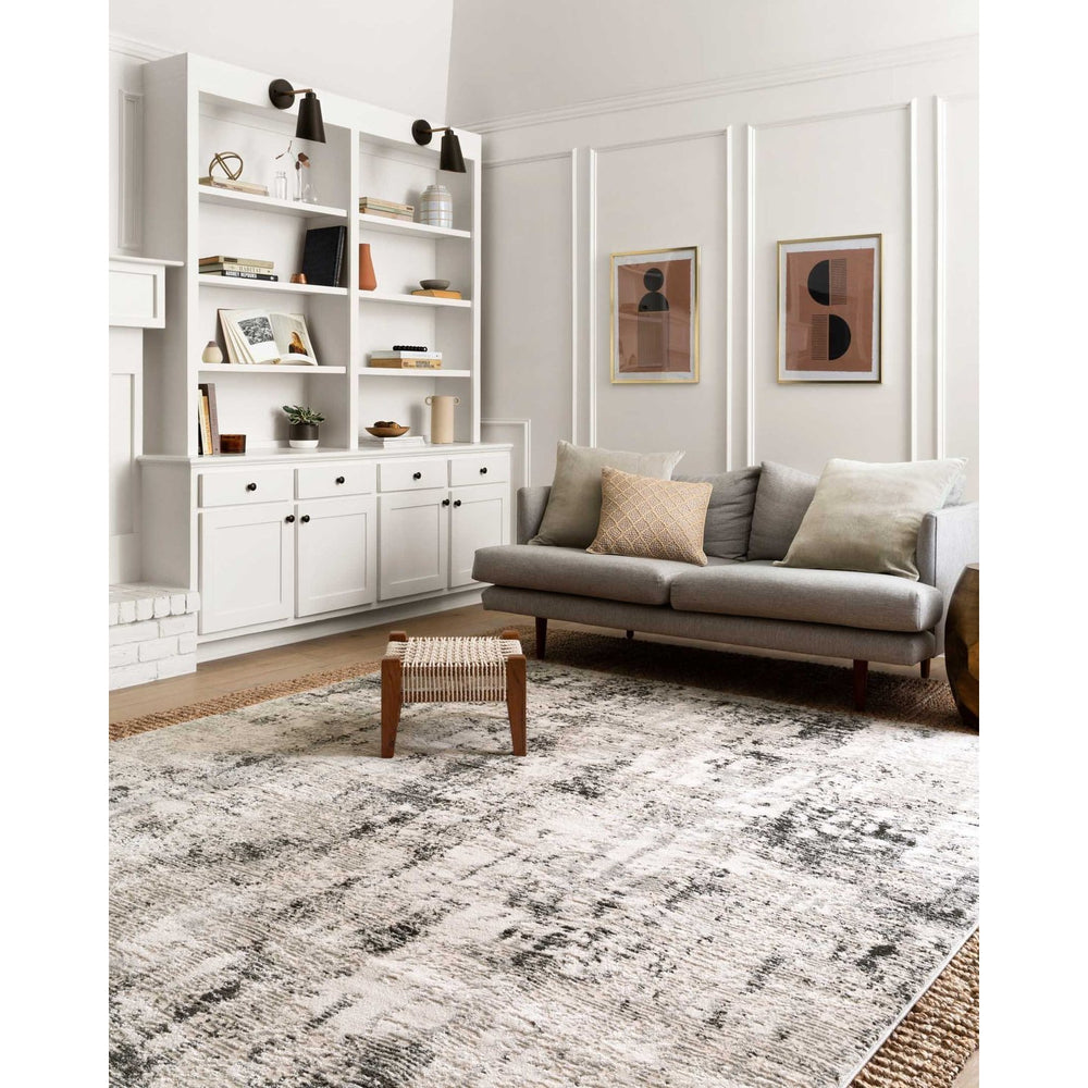 Alchemy ALC-04 Silver / Graphite Area Rug-Loloi-LOLOI-ALCHALC-04SIGT2840-Rugs2'-8" x 4'-2-France and Son
