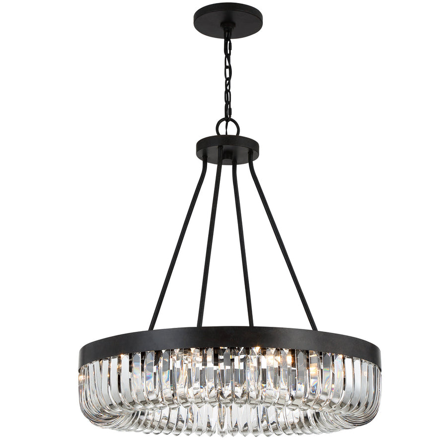 Alister 10 Light Chandelier-Crystorama Lighting Company-CRYSTO-ALI-B2010-CZ-Chandeliers-1-France and Son