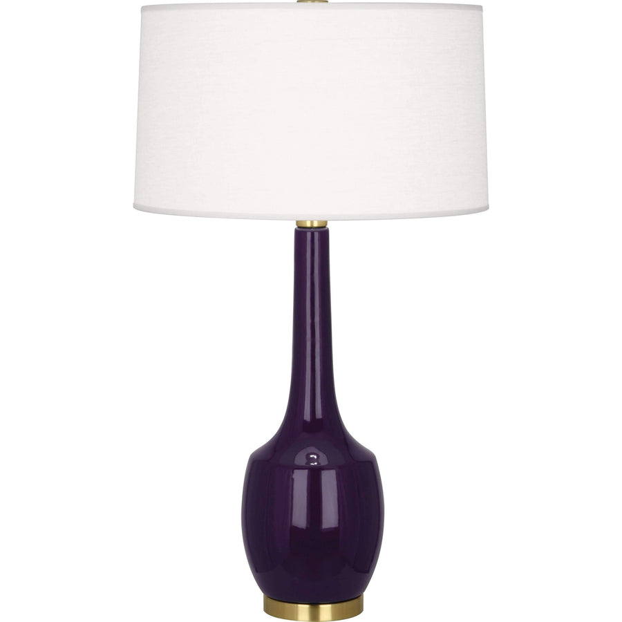 Delilah Table Lamp-Robert Abbey Fine Lighting-ABBEY-AM701-Table LampsAmethyst-1-France and Son