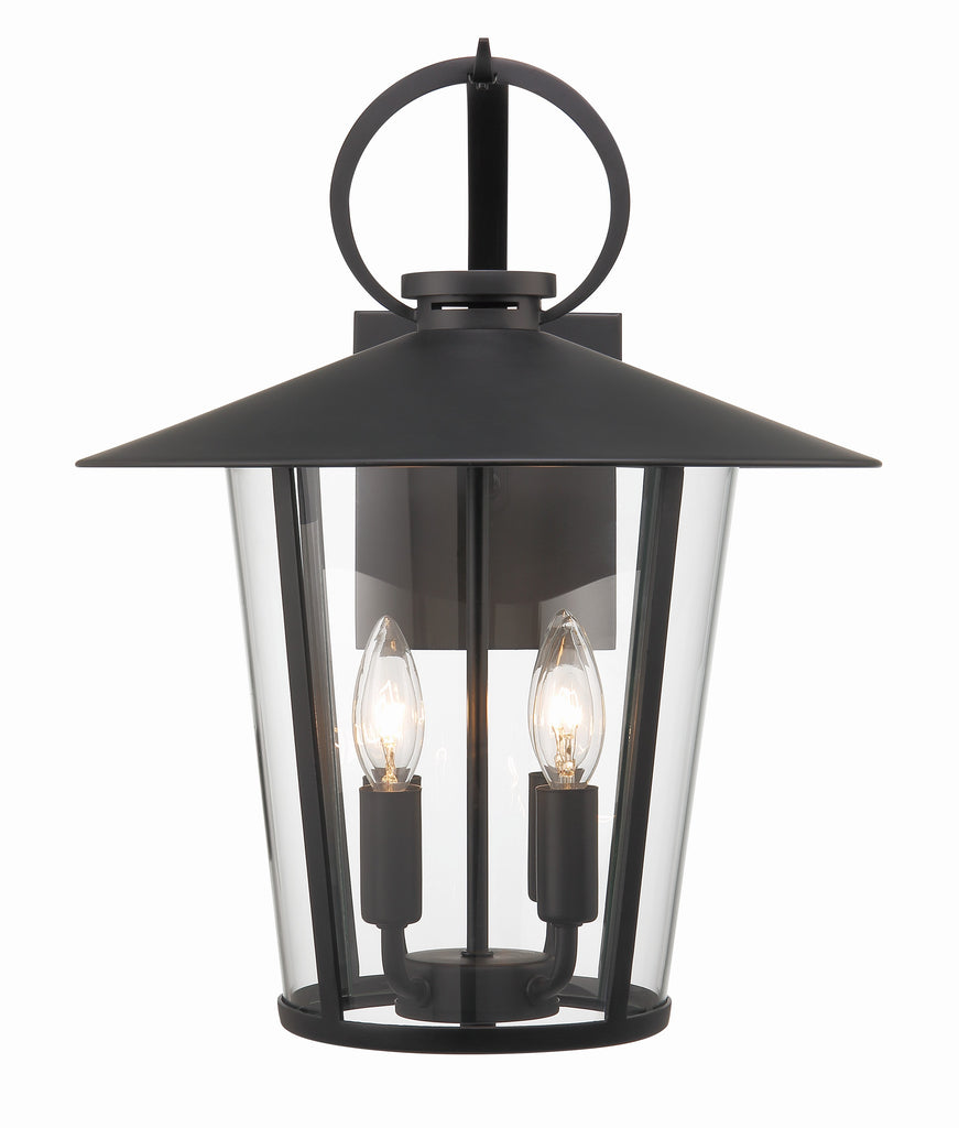 Andover 4 Light Outdoor Wall Mount-Crystorama Lighting Company-CRYSTO-AND-9202-CL-MK-Outdoor Flush Mounts-2-France and Son